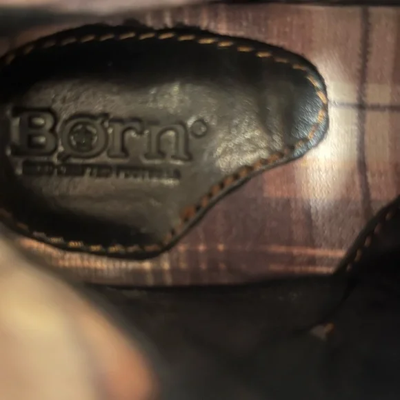 BORN Black Leather Boots - Picture 11 of 12